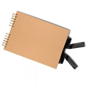 

Trendy 80 Page DIY Scrapbook for Wedding Anniversary, Cinnamon