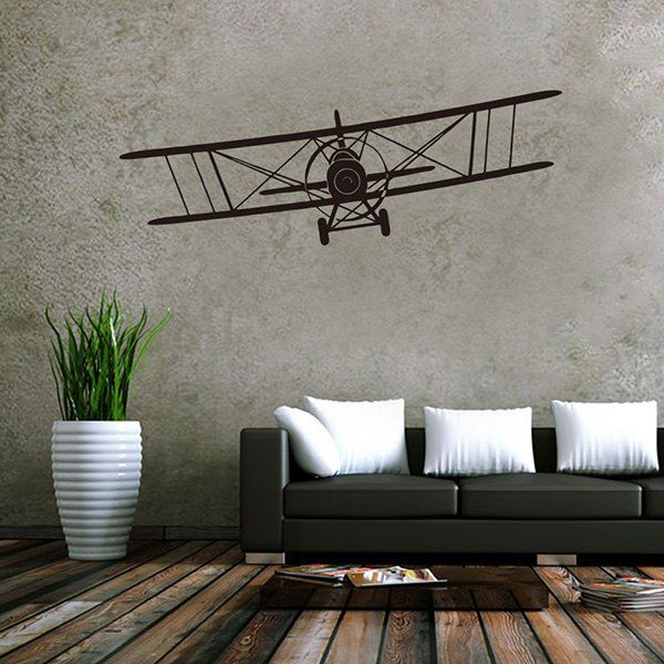 

Glider Style Wall Sticker for Living Room Bedroom, Black
