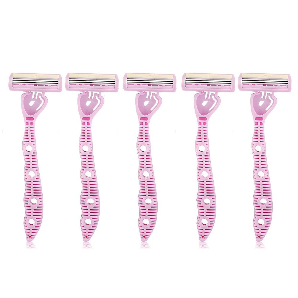 Canfill Kl S530 Bikini Disposal Razor For Female Single Edge Shaving Blade Facial Body Hair Removal Knife 5pcs