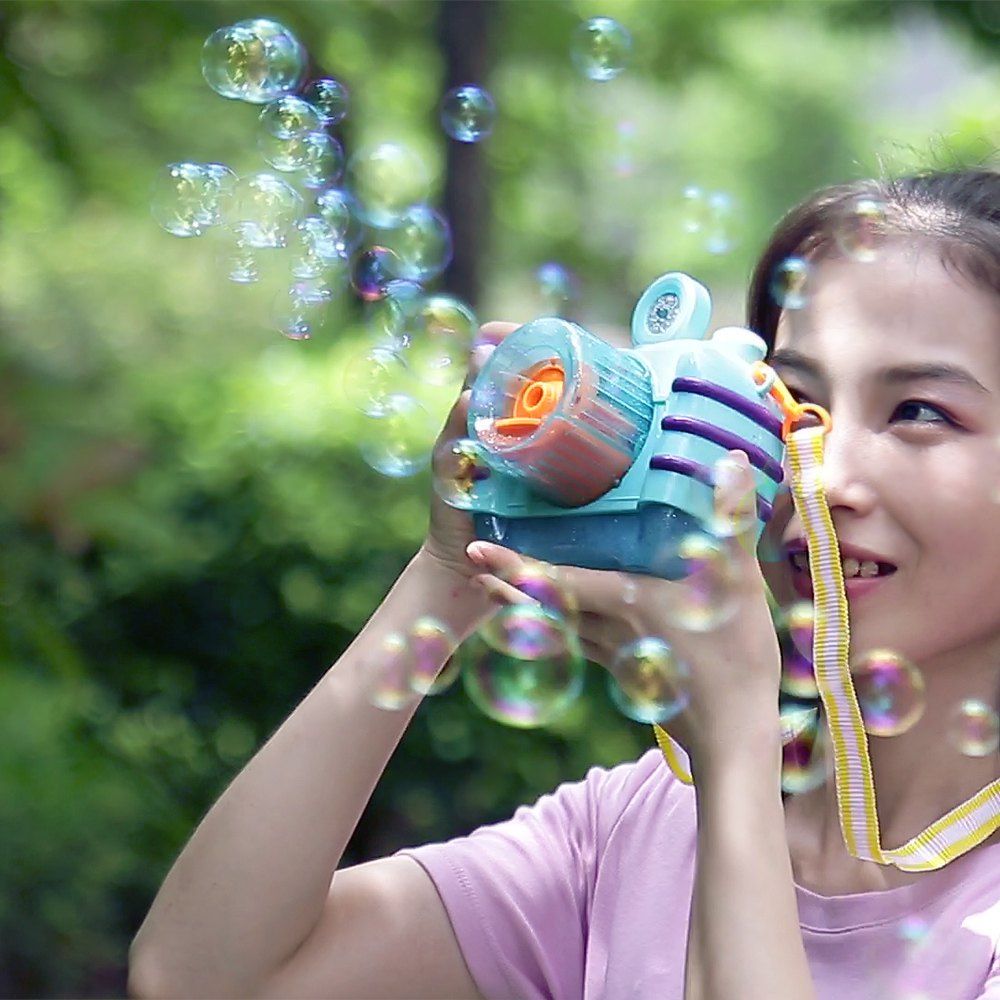 

Light Music Bubble Camera Novelty Educational Toy, Celeste