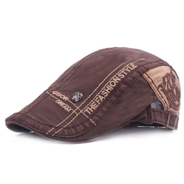 

High-quality Beret Outdoor Travel Sunshade Hat, Coffee
