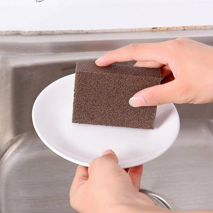 

Stylish Sponge Grinding Block Cleaning Tool, Brown