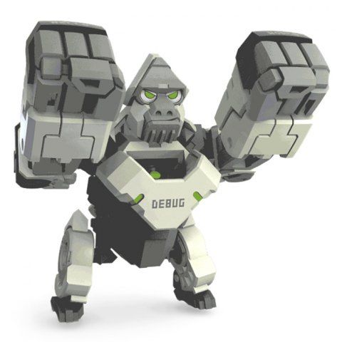  Xiaomi Youpin ABS Folding Changeable Programming Ape Toy 