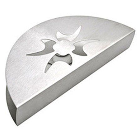 

Stainless Steel Western-style Fan Shaped Creative Tissue Holder, Silver