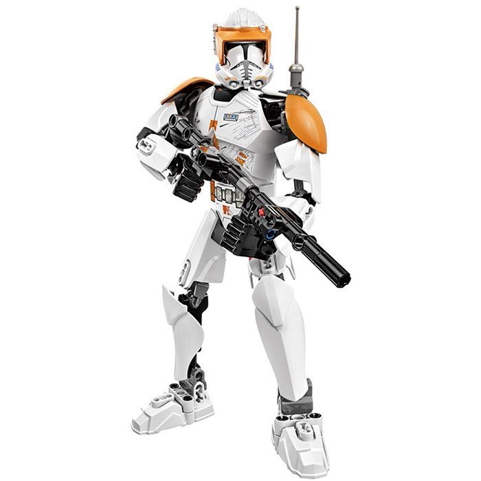 

Army Commander Building Block Model, White