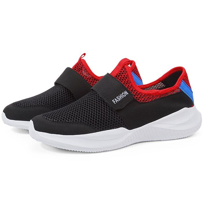 

Trendy Breathable Slip-on Casual Sneakers for Men, Black