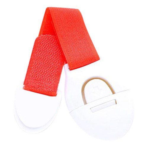 

Adhesive Baby Safety Lock for Bathroom and Kitchen Storage Doors, Rose red