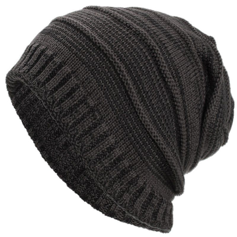 

Fashion Man Warm-keeping Knitted Hat for Winter, Gray