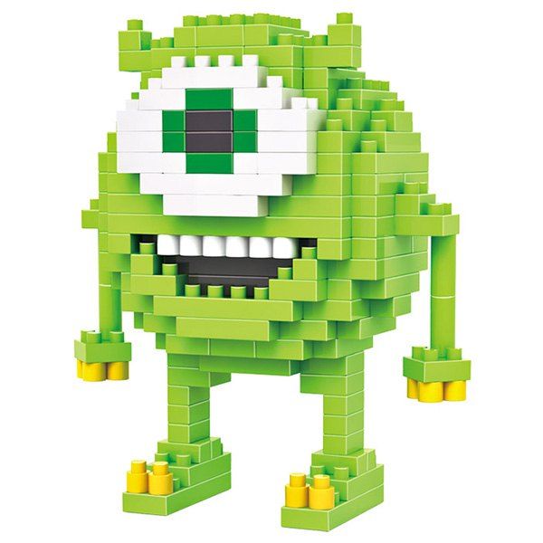 

Educational Interesting Mini Building Block Toys for Children's Fun, Tea green