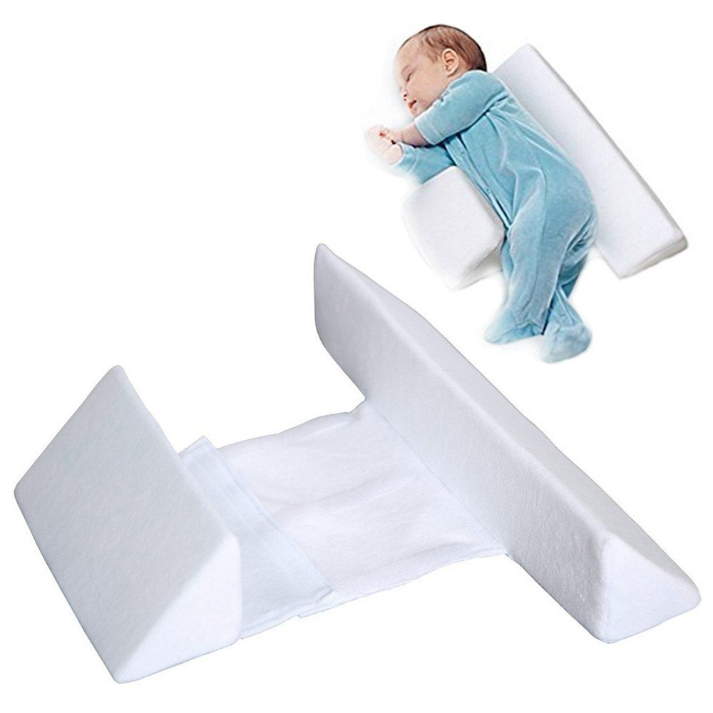 

XML - 005 Baby Adjustable Sleep Positioner Washable Infant Pillow, White