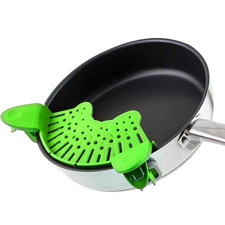

Foldable Adjustable Filter for Cooking, Green