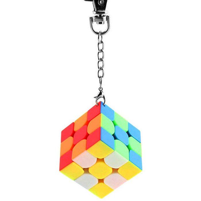 

3 x 3 Magic Cube Key Chain for Kids, Multi