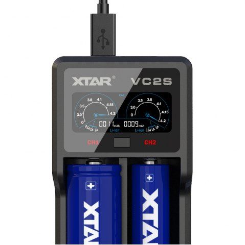 Ładowarka baterii Xtar VC2S za $11.79 / ~44zł