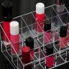 Multifunction Transparent Cosmetic Lipstick Storage Box -  