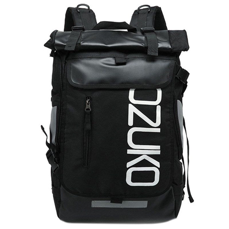 

Ozuko 8020 Waterproof Oxford Fabric Practical Backpack, Black