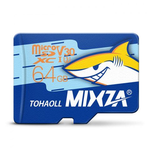  MIXZA TOHAOLL Ocean Series U3 64GB Micro SD Memory Card - COLORMIX 64GB 