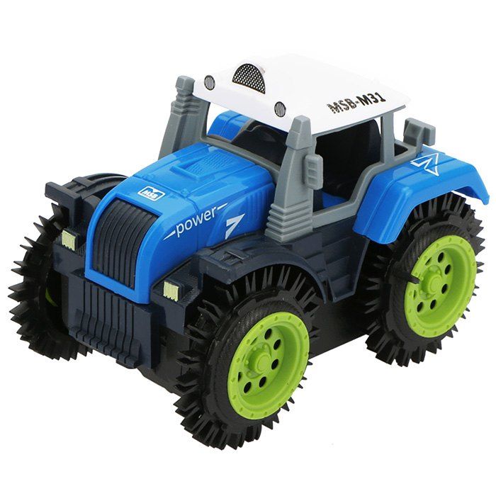 

Plastic Dump Truck Model for Decoration, Blue dress