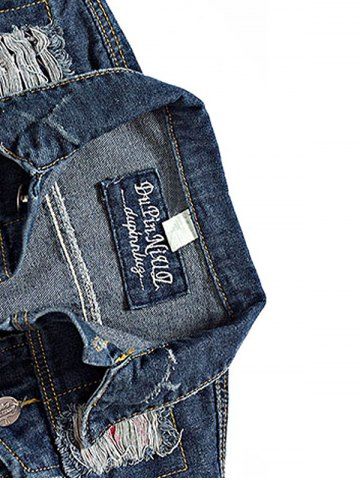 

Stylish Slim Casual Denim Jacket, Blue jay