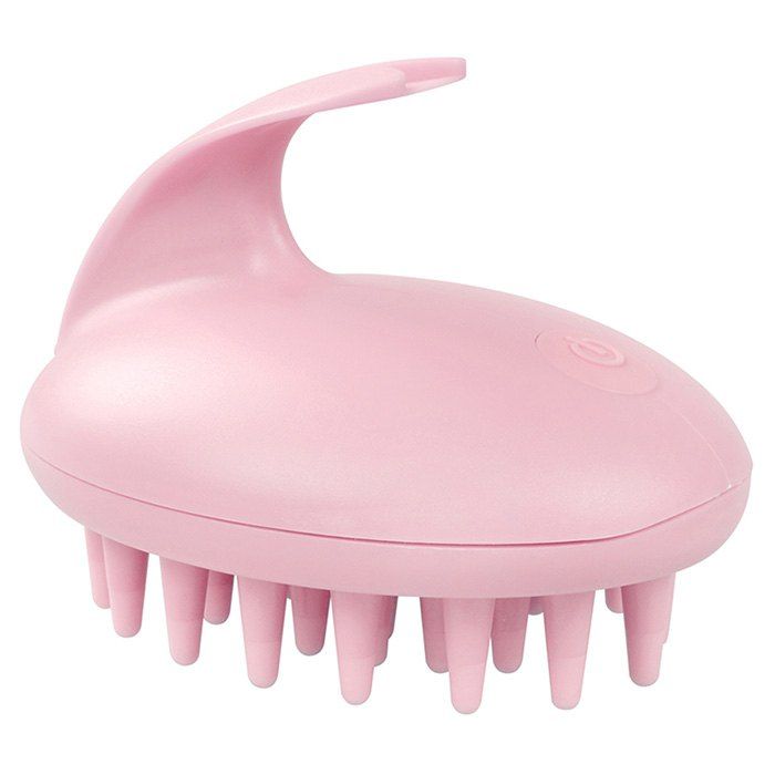 

Electric Head Massager Magic Shampoo Comb Bath Massage Brush for Hair Washing, Light pink