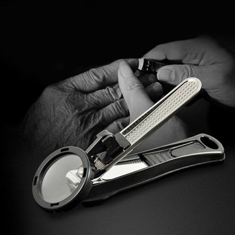  B690 Nail Clipper with Magnifying Glass for the Elderly 