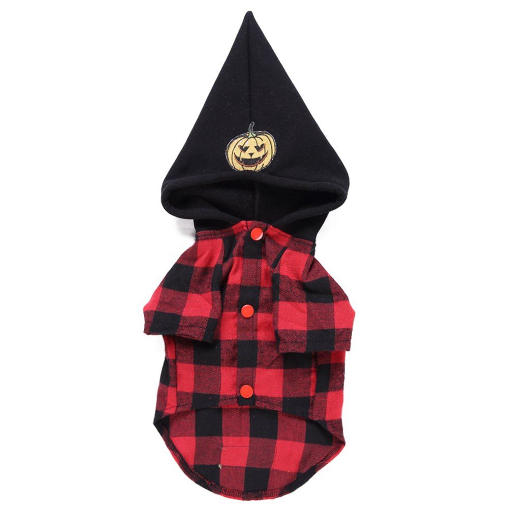 

Creative and Plaid Design Pet Clothes, Multi