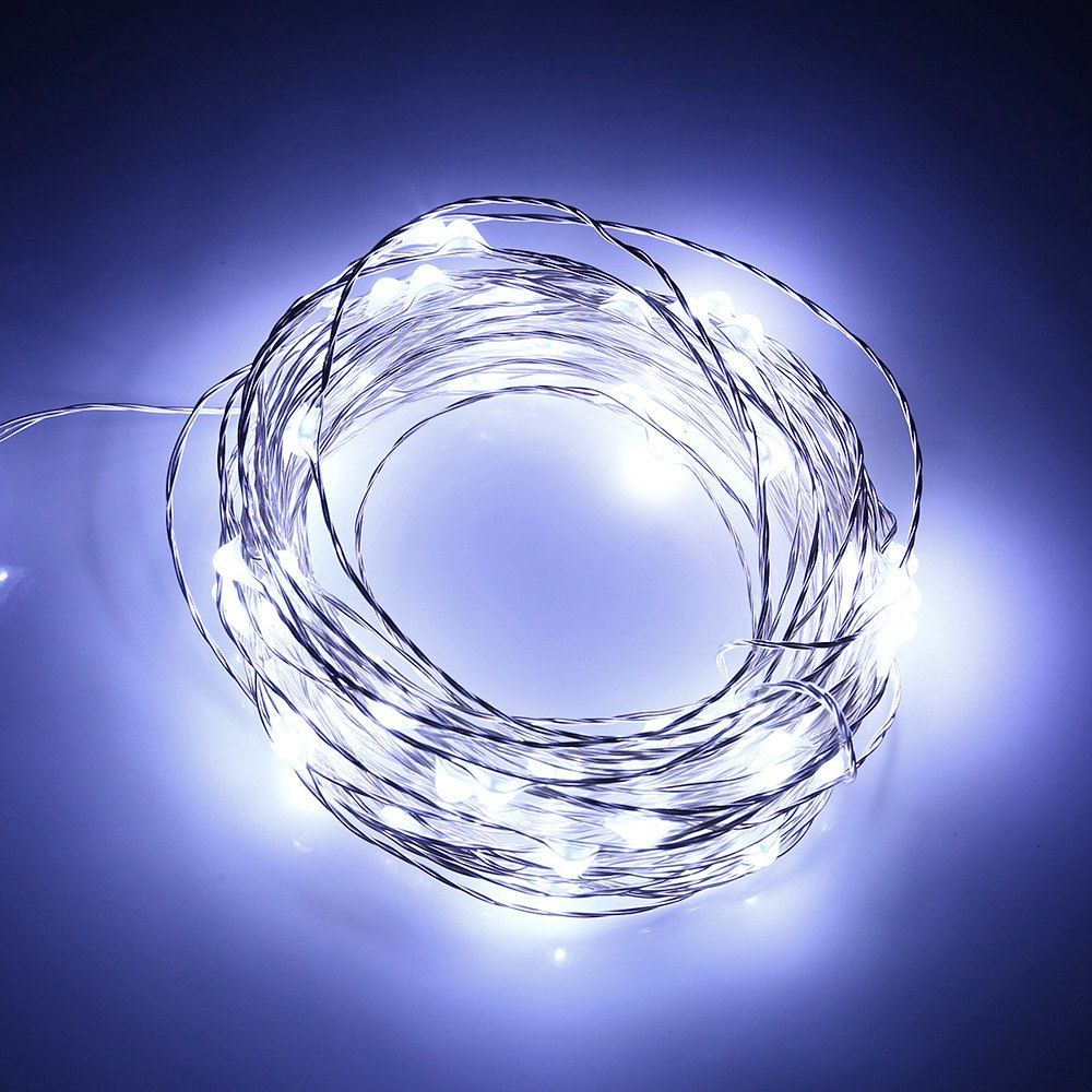 

Utorch 3m 30-LED Decoration String Light with Battery Box for Festival, Cool white
