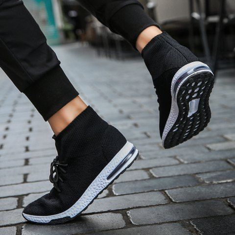 

Men Breathable Anti-slip Outdoor Casual Shoes, Graphite black