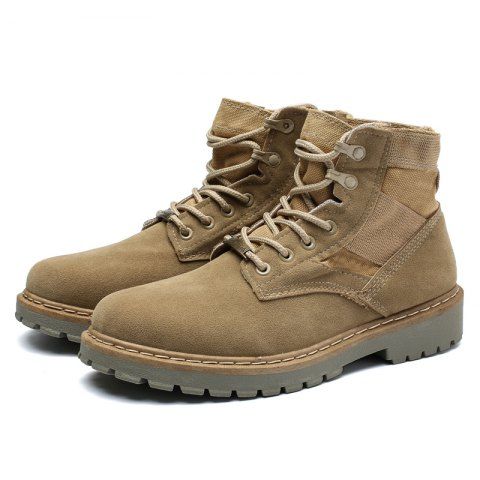 botas de gamuza para hombre