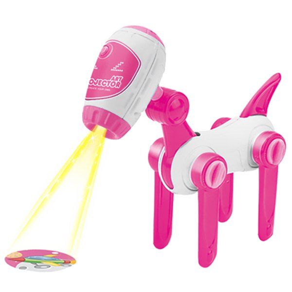

Intelligent Dog Drawing Projector Toy Set for Kids, Hot pink