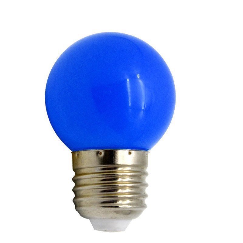 

1W E27 80LM LED Globe Light for Decoration 1pc, Blue