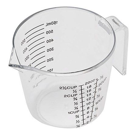 

Large Volume Transparent Color Measuring Cup