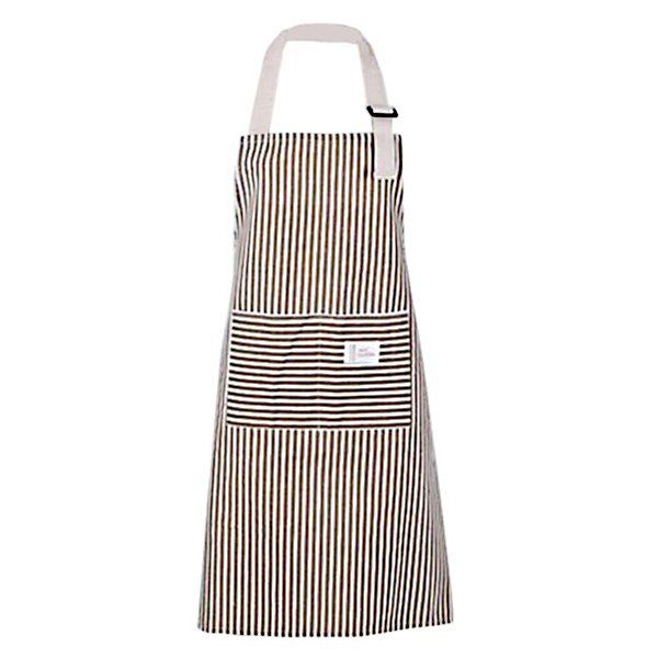 

Cotton-linen Sleeveless Apron Anti-oil Antifouling Uniform for Kitchen, Coffee