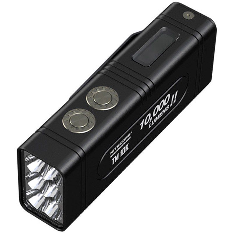 

Nitecore TM10K USB Charging Portable Super Bright LED Flashlight for Outdoor, Black