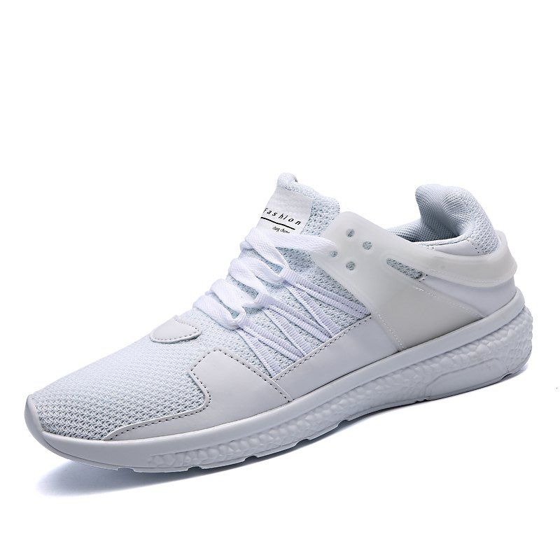 

Breathable Sports Jogging Sneakers, White