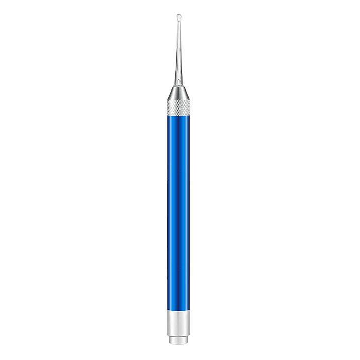 

Light Earpick Baby Earwax Removal Cleaning Tool with Large and Small Size Spoon Heads, Blue