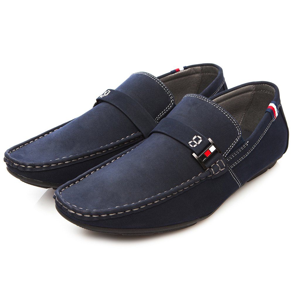 

Men Casual Fashion Wear-resisting Flat Shoes, Dark slate blue