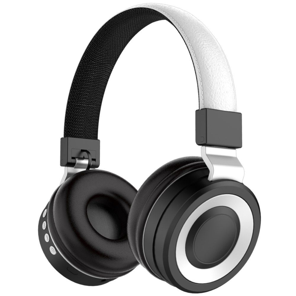

HM - 01 Music Bluetooth Headset Wireless Over-ear Headphone with Microphone, HM - 01, Silver