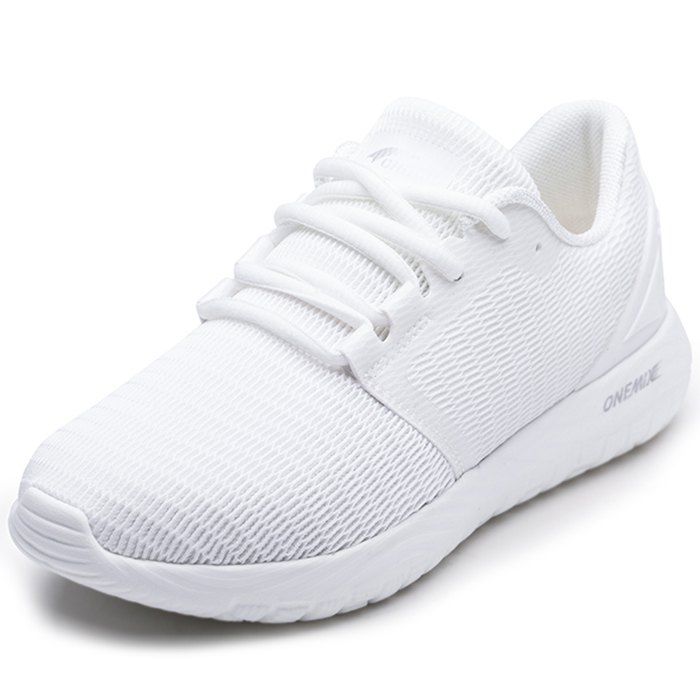

ONEMIX 1309 Fashion Outdoor Anti-slip Comfortable Leisure Casual Shoes for Men, White