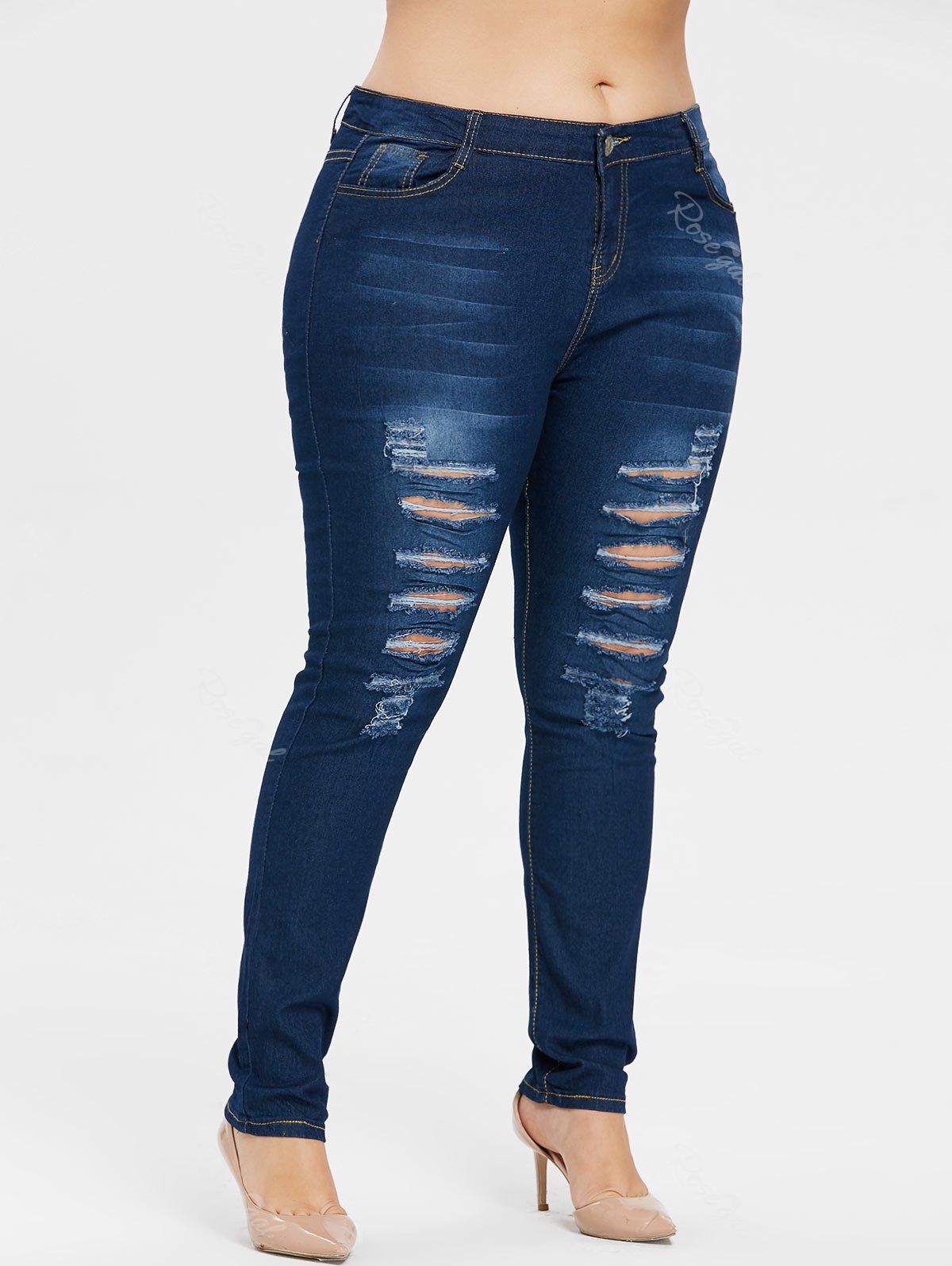 rosegal plus size jeans