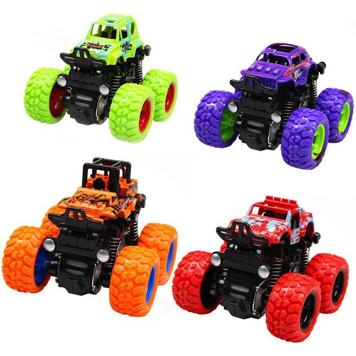 

Kids Simulation Climbing Car Pull Back Vehicle Toy 1pc, Multi-a