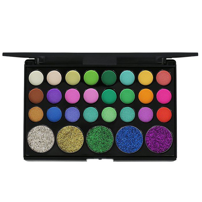 

popfeel 29-color Easy Matching Long-lasting Earth Tone Gentle Ingredients Eye Shadow, Multi-a