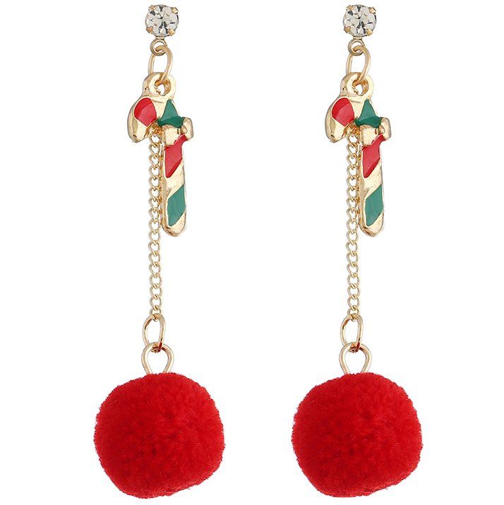 

Fashion Trendy Venonat Earrings 1 pair, Cornsilk
