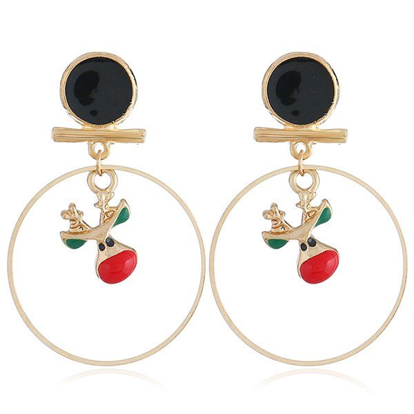 

Fashion Trendy Personality Earrings 1 pair, Cornsilk