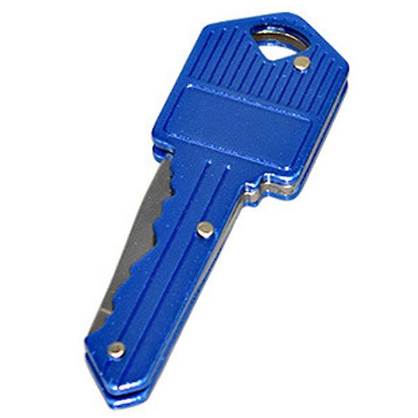 

Stainless Steel Outdoor Kitchen / Pocket Knife / Key Ring, Blue