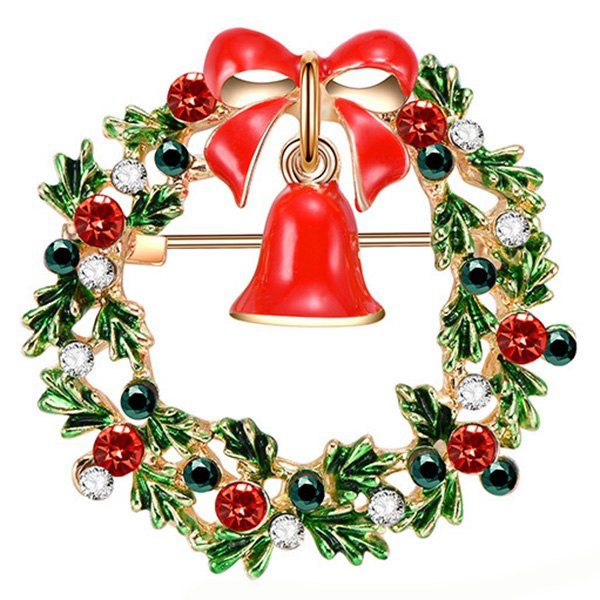 

Christmas Flow Style Beautiful Brooch for Women, Multi-a