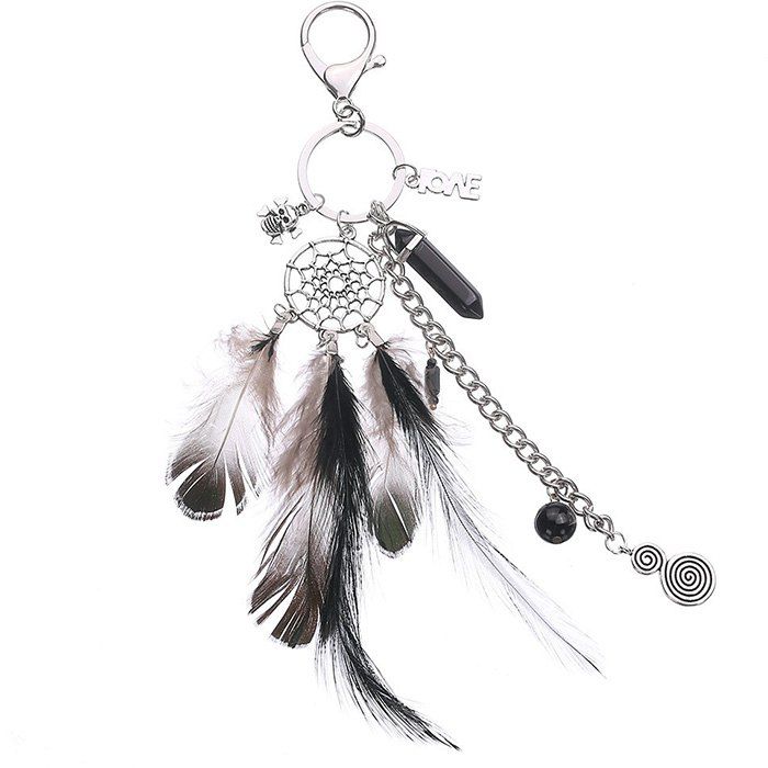 

Creative Bohemia Style Fashion Keyring, Black