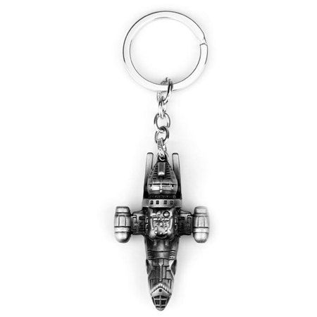 

Classic Movie Element Metal Key Chain Decoration, Silver