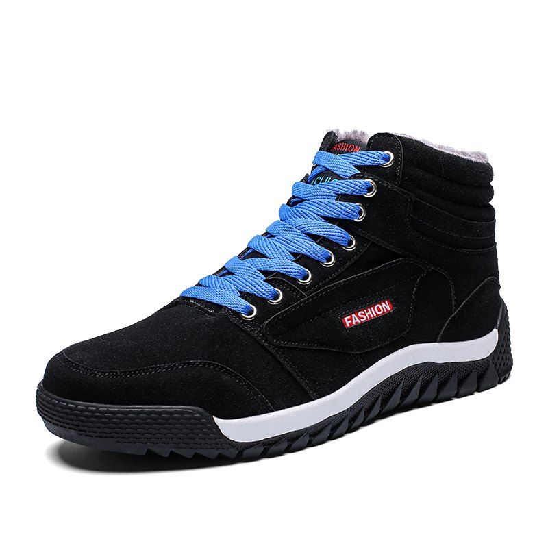 

Men's Casual Shoes Warm Suede, Light slate blue