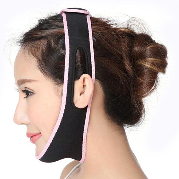 

3D Face-lift Device V-face Shaper Correction Mask Facial Health Beauty Tool, Black