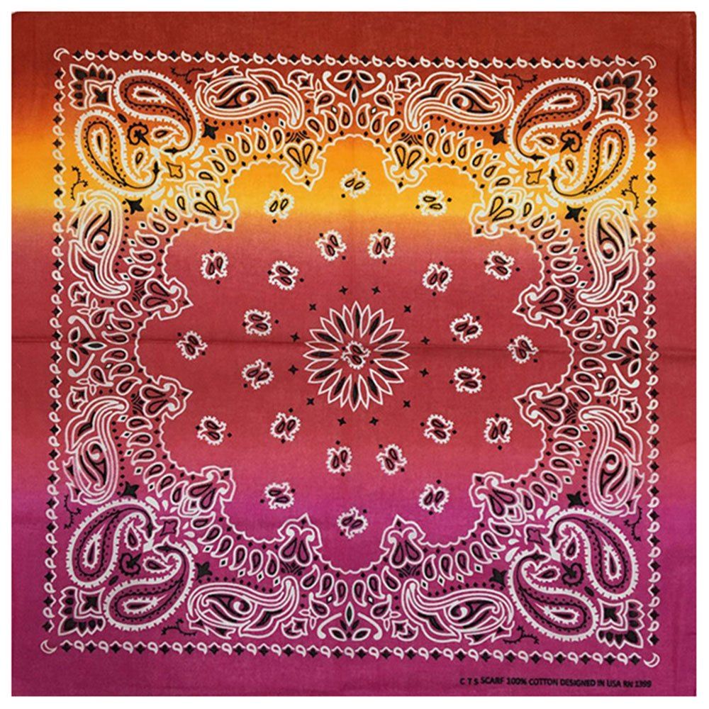 

Square Scarf Unisex Printed Cashew Kerchief Sport Outdoors Fashion, Multi-a